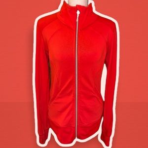 Lululemon Orange Jacket sz S/M